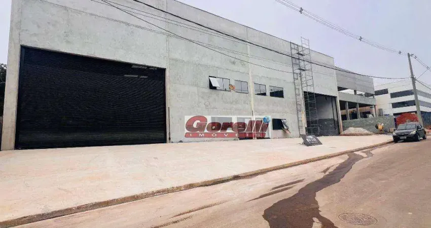 Galpão para alugar, 2000 m² por r$ 63.153,43/mês - dellapar ii - arujá/sp