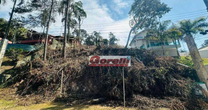 Terreno à venda, 1010 m² por r$ 1.100.000 - condomínio hill’s i e ii - arujá/sp