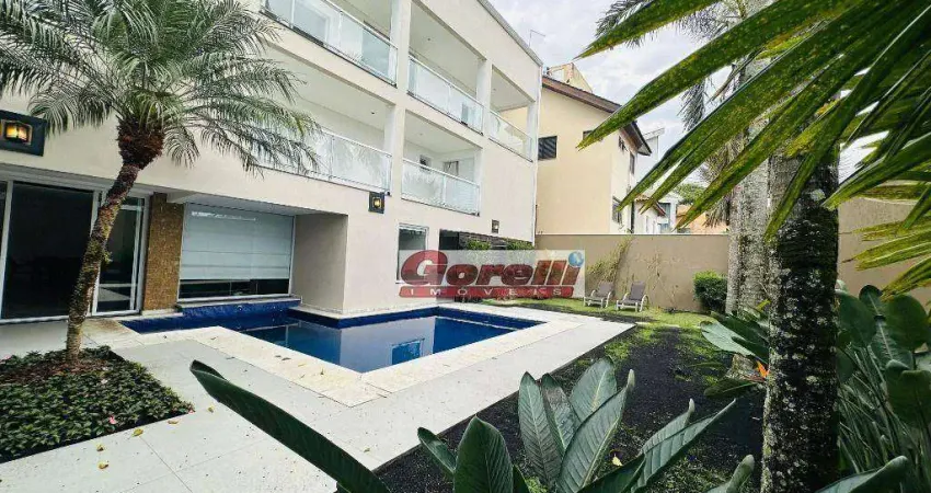 Casa com 3 dormitórios à venda, 720 m² por r$ 4.500.000,00 - condomínio arujazinho iv - arujá/sp