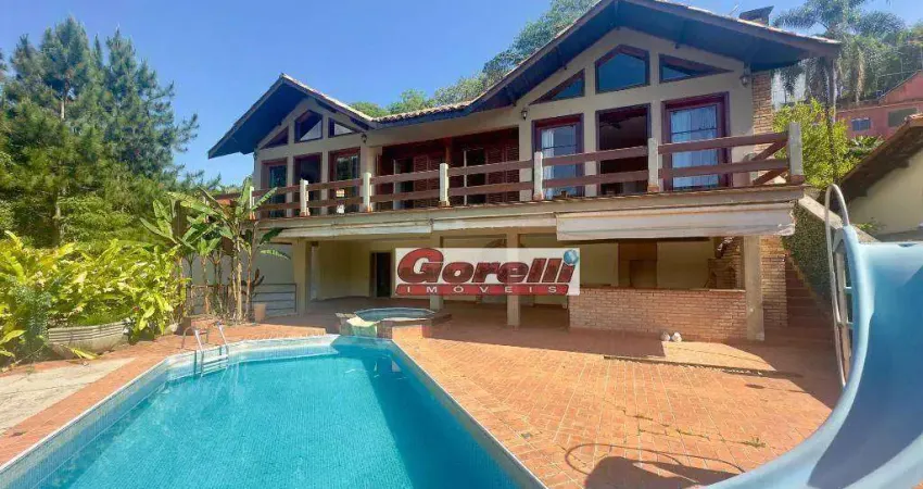 Casa com 4 dormitórios, 600 m² - venda por r$ 1.910.000,00 ou aluguel por r$ 13.495,00/mês - condomínio arujazinho i, ii e iii - arujá/sp