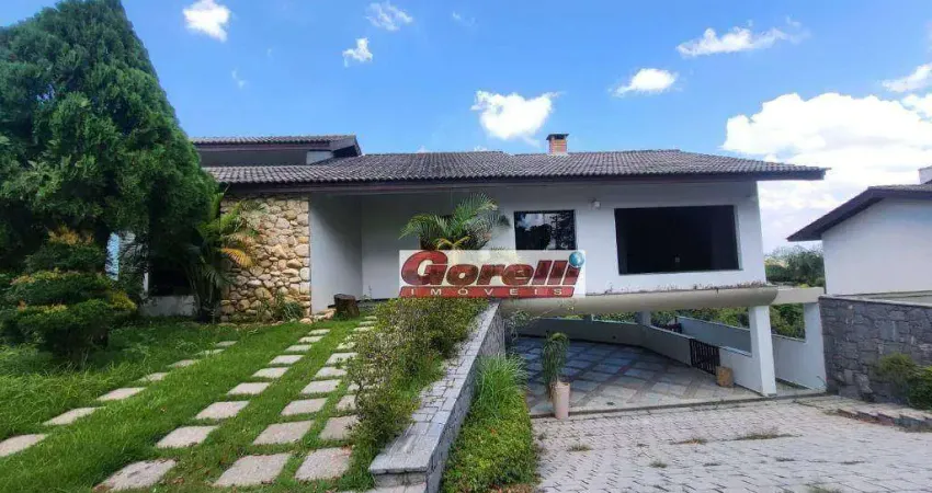 Casa com 3 dormitórios, 1 m² - venda por r$ 2.700.000,00 ou aluguel por r$ 11.000,02/mês - condomínio arujazinho iv - arujá/sp