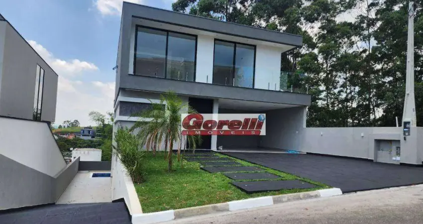 Casa com 4 dormitórios à venda, 340 m² por r$ 3.290.000,00 - condomínio real park - arujá/sp