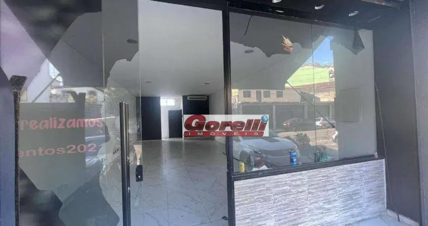 Salão para alugar, 95 m² por r$ 4.810,00/mês - jardim rincão - arujá/sp