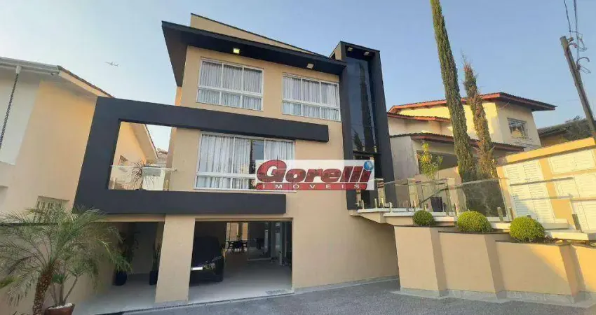 Casa à venda, 315 m² por r$ 3.500.000,00 - condomínio arujá 5 - arujá/sp