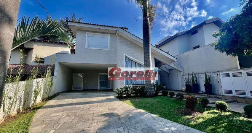 Casa com 3 dormitórios para alugar, 1 m² por r$ 15.000/mês - condomínio arujá 5 - arujá/sp