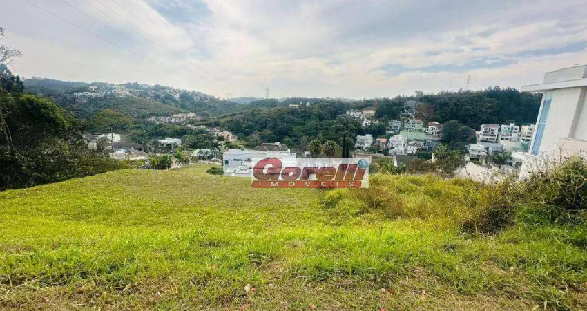 Terreno à venda, 508 m² por r$ 750.000 - condomínio hills iii - arujá/sp
