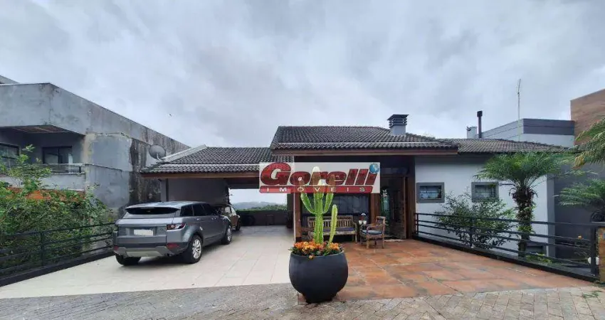 Casa com 4 dormitórios à venda, 420 m² por r$ 3.400.000,00 - condomínio hills iii - arujá/sp