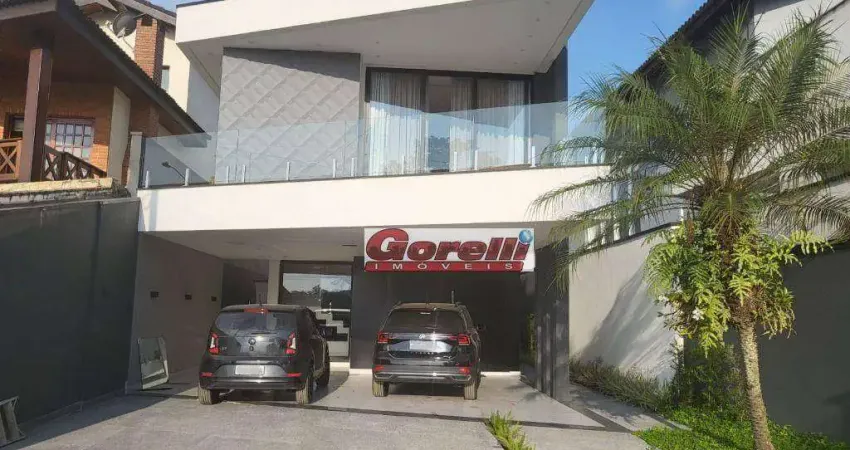 Casa com 3 suítes sendo 01 suite master, 343 m² - venda por r$ 2.915.000 ou aluguel por r$ 19.000/mês - condomínio arujazinho iv - arujá/sp