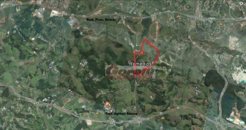 Área à venda, 670000 m² por r$ 70.000.000,00 - cerejeira - guararema/sp
