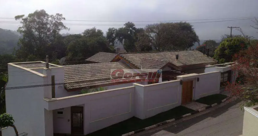 Casa com 3 dormitórios à venda, 500 m² por r$ 4.500.000,00 - condomínio arujazinho i, ii e iii - arujá/sp