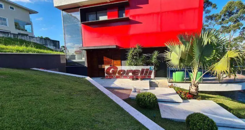 Casa com 5 dormitórios à venda, 394 m² por r$ 4.750.000,00 - condomínio real park - arujá/sp