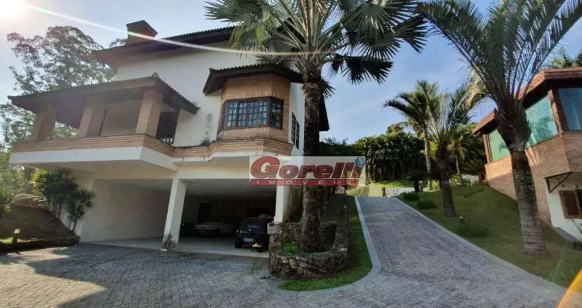 Casa com 3 dormitórios para alugar, 900 m² por r$ 16.000,01/mês - condomínio hill’s i e ii - arujá/sp