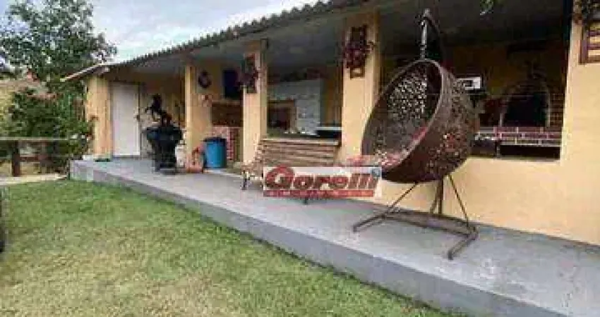 Chácara com 4 dormitórios à venda, 3750 m² por r$ 850.000,00 - estância aralú - santa isabel/sp