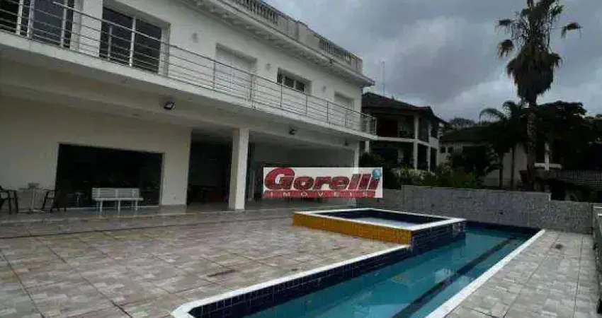 Casa com 5 suítes à venda, 900 m² por r$ 6.800.000 - condomínio arujazinho i, ii e iii - arujá/sp