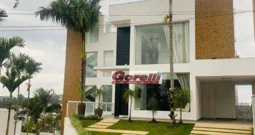 Casa com 4 dormitórios à venda, 600 m² por r$ 6.500.000,00 - condomínio arujá 5 - arujá/sp