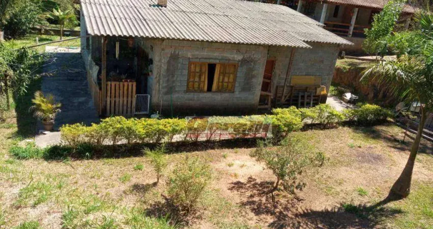 Chácara com 3 dormitórios à venda, 1392 m² por r$ 320.000,00 - estância aralú - santa isabel/sp