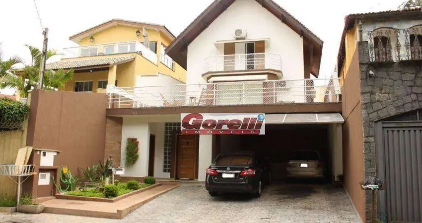 Casa com 3 suítes sendo 01 suíte master  à venda, 449 m² por r$ 1.800.000 - condomínio arujazinho iv - arujá/sp