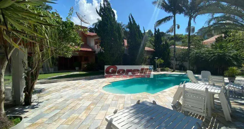 Casa com 4 dormitórios à venda, 500 m² por r$ 4.000.000,00 - condomínio arujazinho i, ii e iii - arujá/sp