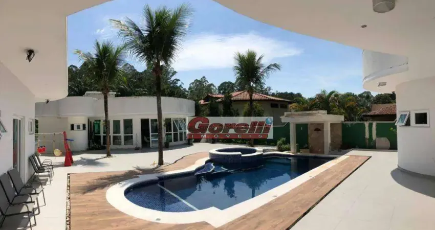 Casa com 5 dormitórios, 900 m² - venda por r$ 9.010.000,00 ou aluguel por r$ 31.600,01/mês - condomínio hill’s i e ii - arujá/sp