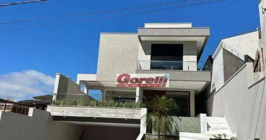 Casa com 4 dormitórios à venda, 305 m² por r$ 3.500.000,00 - condomínio real park - arujá/sp