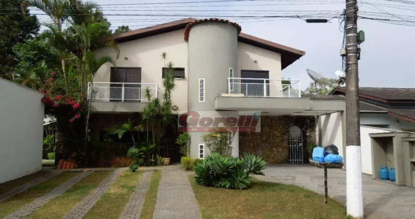 Casa com 3 dormitórios à venda, 397 m² por r$ 3.200.000,00 - condomínio arujazinho iv - arujá/sp