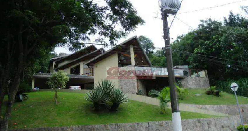 Casa com 5 dormitórios à venda, 503 m² por r$ 3.200.000,00 - condomínio hill’s i e ii - arujá/sp