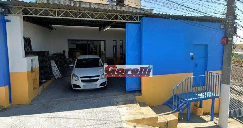 Galpão à venda, 650 m² por r$ 1.200.000,00 - chácara são josé - arujá/sp