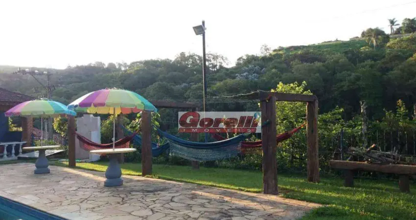 Chácara com 5 dormitórios à venda, 5000 m² por r$ 1.300.000,00 - estância aralú - santa isabel/sp