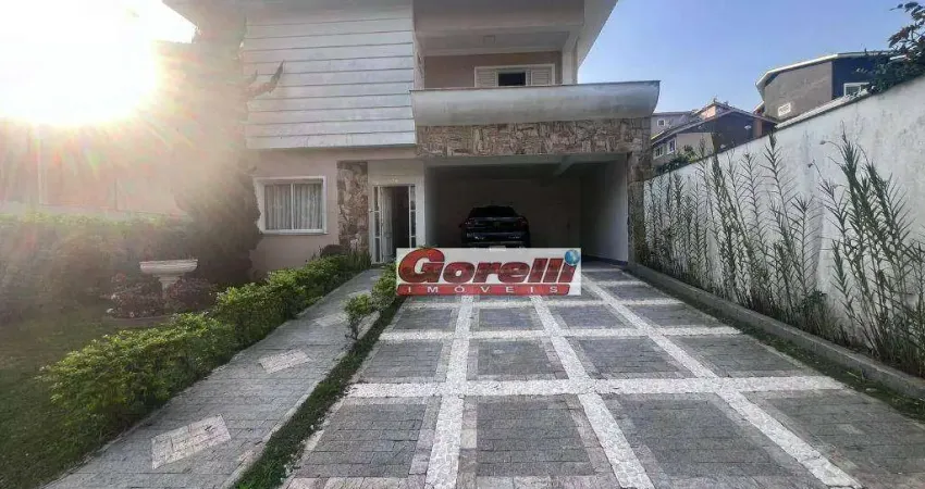Casa com 3 dormitórios à venda, 350 m² por r$ 2.900.000,00 - condomínio arujá 5 - arujá/sp