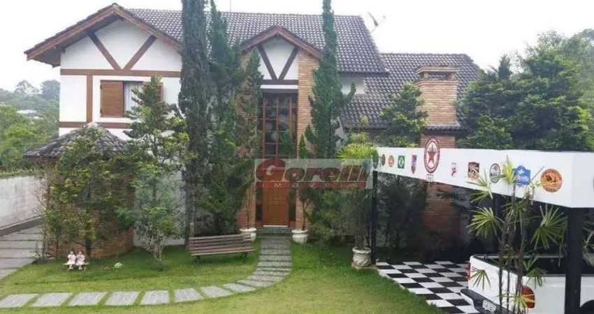 Casa com 3 dormitórios à venda, 350 m² por r$ 2.800.000,00 - condomínio hill’s i e ii - arujá/sp