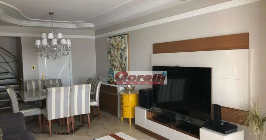 Apartamento com 3 dormitórios à venda, 280 m² por r$ 1.300.000,00 - vila santa maria - poá/sp