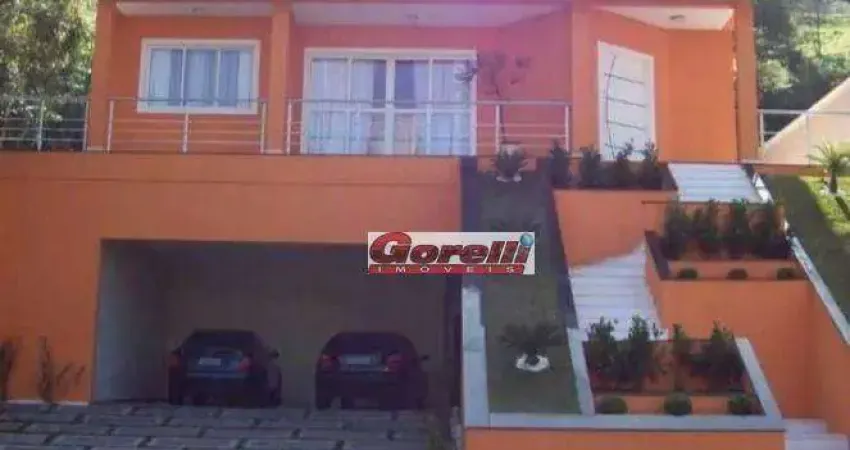 Casa com 4 dormitórios à venda, 420 m² por r$ 2.200.000,00 - condomínio hills iii - arujá/sp