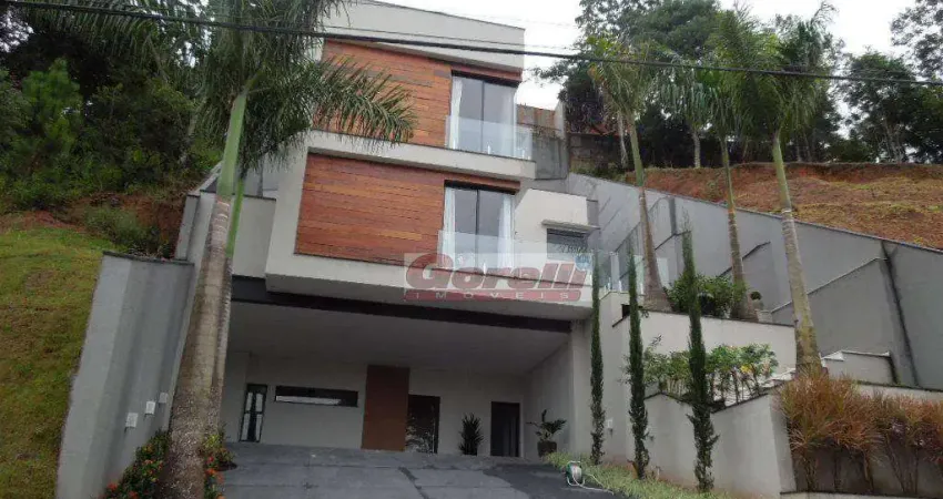 Casa com 4 dormitórios à venda, 460 m² por r$ 2.900.000,00 - condomínio hills iii - arujá/sp