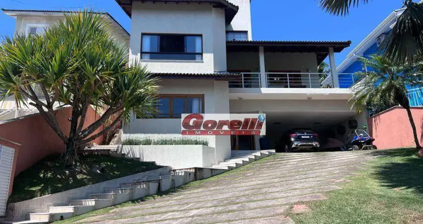 Casa com 4 dormitórios à venda, 697 m² por r$ 3.000.000,00 - condomínio hills iii - arujá/sp
