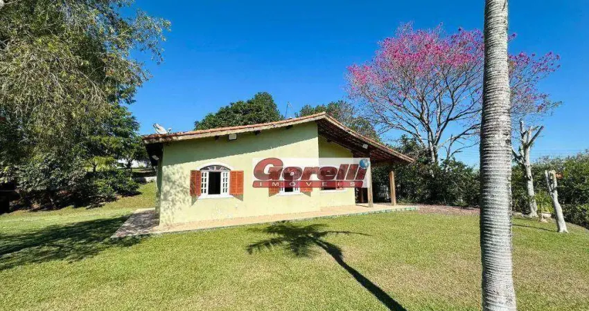 Chácara com 2 dormitórios à venda, 5000 m² por r$ 890.000,00 - jaguarí - santa isabel/sp