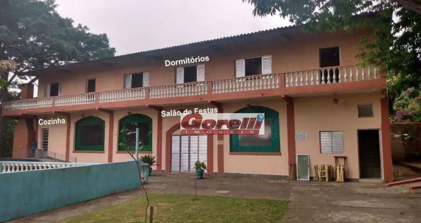 Chácara com 4 dormitórios à venda, 8367 m² por r$ 1.900.000,00 - recreio sertãozinho - suzano/sp