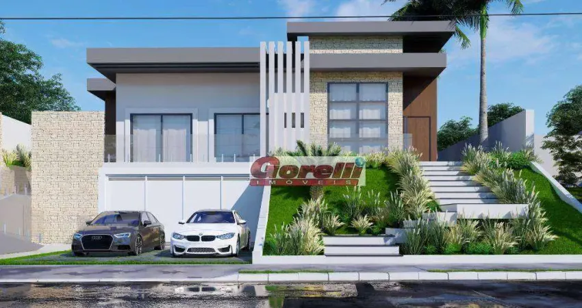 Casa com 4 dormitórios à venda, 257 m² por r$ 1.599.000,00 - condomínio reserva ibirapitanga - santa isabel/sp