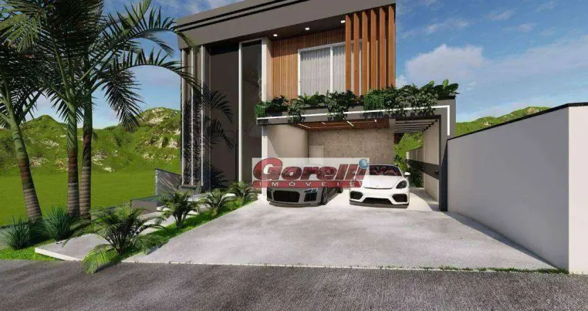 Casa com 4 dormitórios à venda, 290 m² por r$ 2.600.000 - condominio entre serras residencial - santa isabel/sp