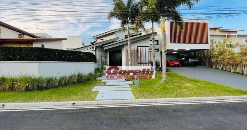 Casa com 3 dormitórios à venda, 400 m² por r$ 7.000.000,00 - condomínio arujá 5 - arujá/sp