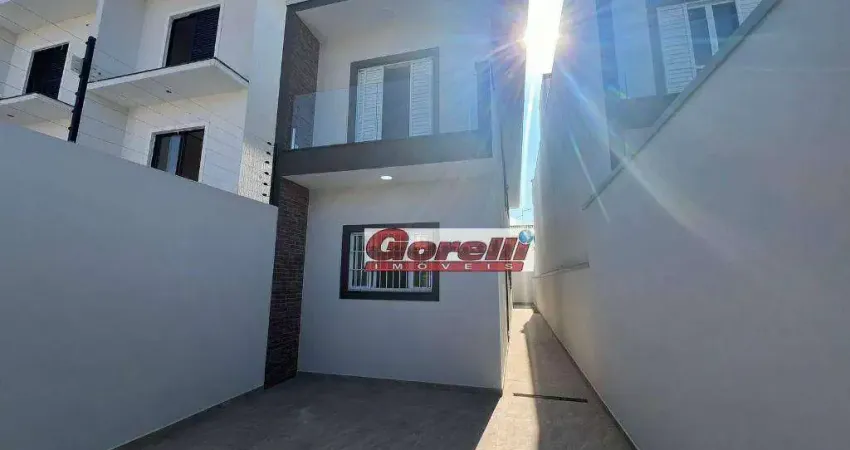 Casa com 3 dormitórios à venda, 114 m² por r$ 860.000,00 - center ville - arujá/sp