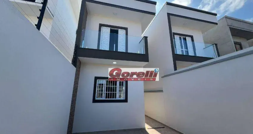 Casa com 3 dormitórios à venda, 114 m² por r$ 860.000,00 - center ville - arujá/sp