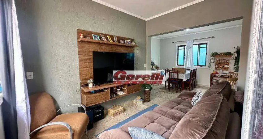 Casa com 2 dormitórios à venda, 160 m² por r$ 700.000 - jardim rincão - arujá/sp