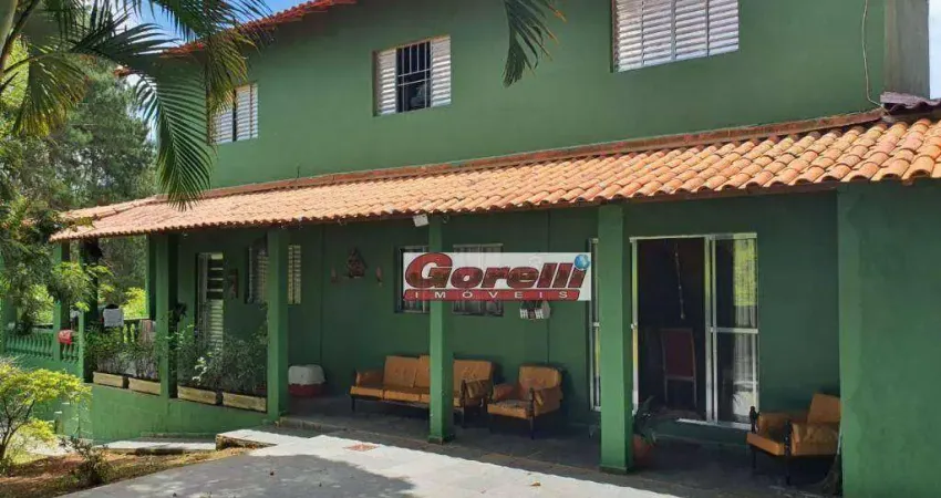 Chácara com 5 dormitórios à venda, 5600 m² por r$ 900.000 - chácaras reunidas canadá - santa isabel/sp