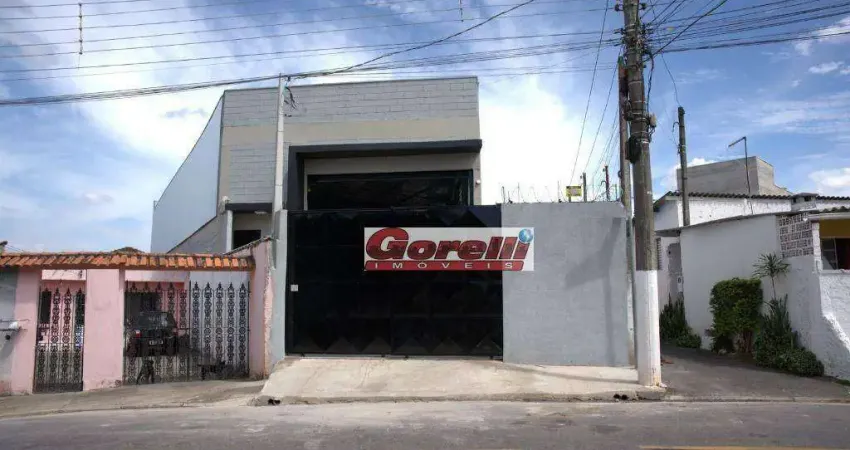 Galpão, 639 m² - venda por r$ 3.500.000,00 ou aluguel por r$ 15.000,00/mês - parque nossa senhora do carmo - arujá/sp