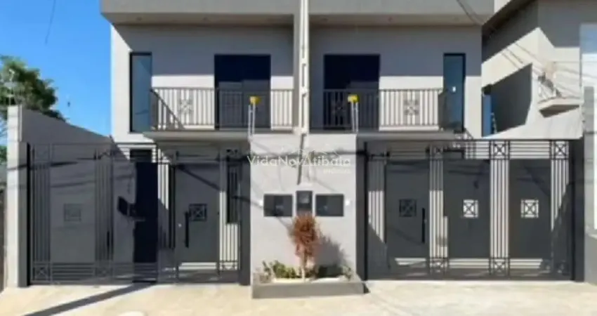 Sobrado novo  à venda de 02 suítes com varanda no  jardim das cerejeiras em atibaia -  sp