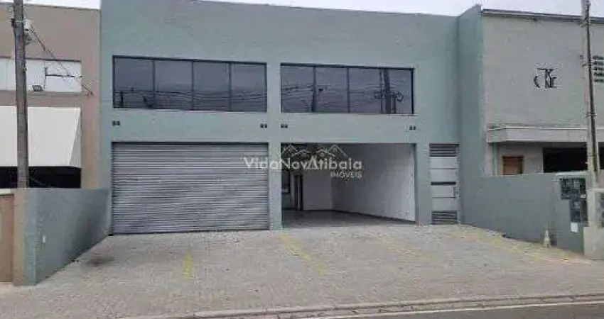 Salão comercial para locação na av lucas nogueira no jardim maristela em atibaia - sp