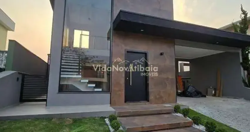 Sobrado à venda no condomínio fechado terras de atibaia ii com 03 suítes em atibaia - sp