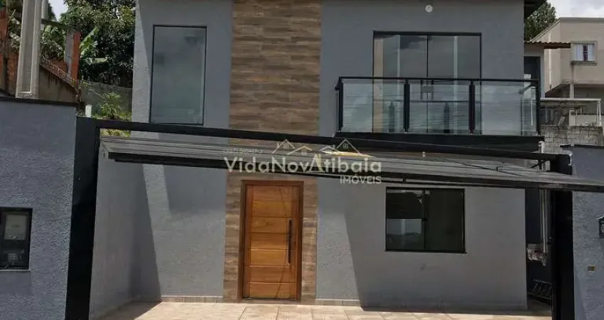 Casa à venda 3 quartos, 2 suites, 2 vagas, 132.9m², jardim santo antônio, atibaia - sp