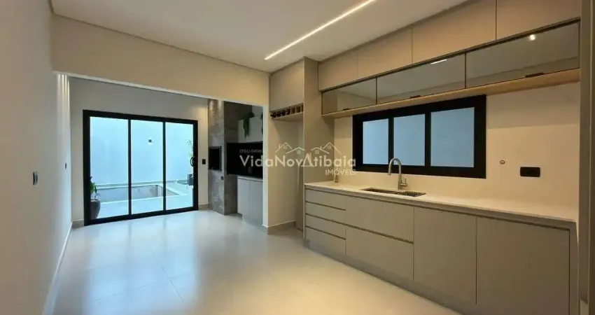 Sobrado novo de 03 suítes à venda no Jardim do Lago em Atibaia, SP