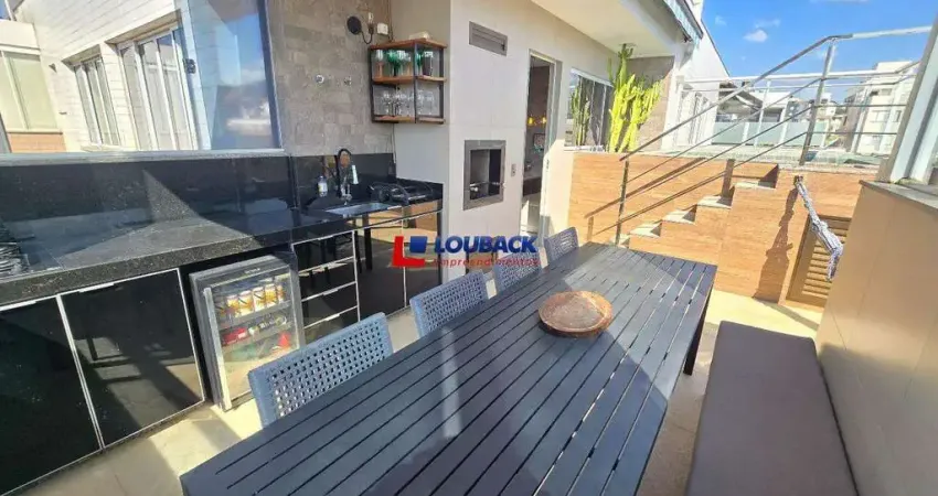 Cobertura à venda, 3 quartos, 1 suíte, 3 vagas, santa rosa - belo horizonte/mg